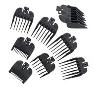 Razor guard comb 8Pcs/Set Professional Hair Cutting Guide Comb Clipper | Limit Comb Trimmer Cutting Styling Tools Attachment Compatible 1.5mm-25mm(Green)
