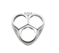 Razor Head Holder Replacement ，Compatible For Philips，Compatible For SmartTouch-XL， HQ9160 Shaver Frame Cover(Silver)