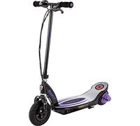 Razor Power Core E100 Electric Scooter - 100w Hub Motor, 8" Air-filled Tire, Up to 11 mph and 60 min Ride Time, for Kids Ages 8+, Purple