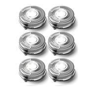 Razor Replacement Blades SH50 Replacement Heads ，Compatible for Philips， Series 5000 Shavers, AquaTouch, PowerTouch, S5210 S5370 PT730 AT810 Electric Razors(6 pcs kit)