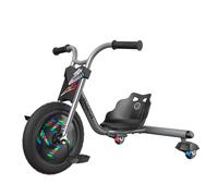 Razor RipRider 360 Mini Lightshow - 360 Degrees Spinning Caster Trike for Kids Ages 3+, Dual Inclined Rear Casters with Motion-Activated Multicolor Lights