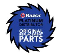 Razor RipStik 76mm Wheels w/ABEC-5 Bearings - White: Part No. W15079010058