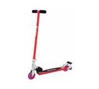 Razor S Spark Sport Kick Scooter Red - LED Light-Up Wheels, Full-Deck Grip Tape, Spark Bar, Lightweight Aluminum Frame, Foldable Razor Red One Size
