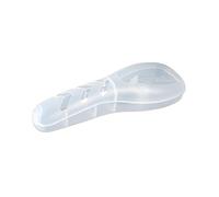 Razor Storage Box Portable Dustproof Razor Case Transparent Razor Protector for Outdoor Camping Travel