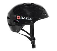 Razor V17 Youth Skateboard Scooter Bike Sport Helmet Glossy Black 97778