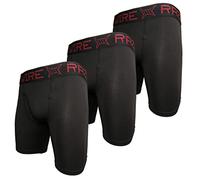 RAZOR WIRE Mens Boxers 3 Pack Boxer Shorts Stretch Soft Fitted Trunks Underwear Longer Leg (Ultimate Omega, S)