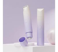 Razor Women's Wet & Dry, Intimate Shaver for Women, Women's Shaver Electric Wet Dry Shaver IPX5 Waterproof Trimmer Women, for Bikini Area, Armpits, Legs, USB Charging (Purple)