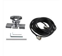 RB-400 Car Antenna Mount Bracket with 5M Extension Coaxial Feeder Cable Adjustable for QTY Mobile Radio