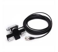 RB-400 with 5M Cable Silver Car Antenna Bracket Adjustable Angle Hatchback Door for QTY Mobile Radio