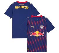PUMA Rb Leipzig 25/26 Away Jersey Youth, Elektro Blue/For All Time Red, size 13-14 Youth