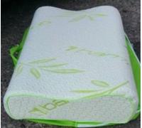 RB NEW CONTOUR MEMORY FOAM ORTHOPAEDIC, HEAD, NECK, BACK SUPPORT PILLOW WITH BREATHABLE BAMBOO FABRIC COVER (LARGE 40CM X 60CM)