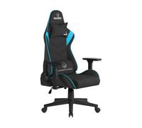 RB UK Nautilus Designs Ltd Black Pu Leather Recliner Computer Gaming Office Chair With 4D Adjustable Arms