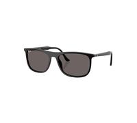 RB2216 Rectangle Sunglasses Black/Dark Grey One Size