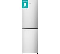 Hisense RB327N4BCE 256L Freestanding Fridge Freezer - Stainless Steel