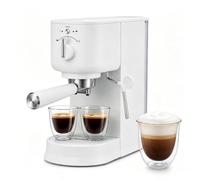 RBFGYIOP Espresso Machine 15 Bar, 1500W Coffee Machine with Milk Frother, Self Cleaning, Removable 1.25L Water Tank, Powerful Steam Wand, Easy to use, Compact Espresso Machine for Cappuccino, Latte