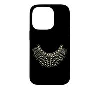 RBG Ruth Bader Ginsburg Dissent Collar pattern Case for iPhone 14 Pro