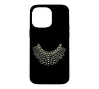 RBG Ruth Bader Ginsburg Dissent Collar pattern Case for iPhone 14 Pro Max