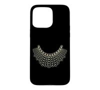 RBG Ruth Bader Ginsburg Dissent Collar pattern Case for iPhone 15 Pro Max
