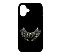 RBG Ruth Bader Ginsburg Dissent Collar pattern Case for iPhone 16