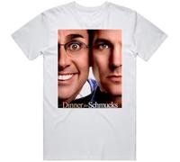 RBGhetf333 Dinner for Schmucks Steve Carell Funny Movie T Shirt White