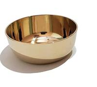 RBHMC BRONZE MASTER Kansa/Bronze Solid Bowl - 150 Ml, 1 Piece, Gold