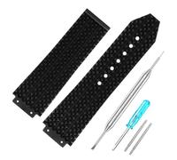 RBIPO 25mm Rubber Watch Strap with Replacement Watch Strap Tool for Hublot Big Bang, 2 cm, Rubber