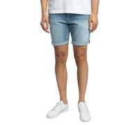 RBJ 981 Denim Tapered Shorts Blue Power 33W
