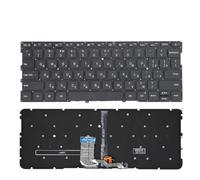 RBoand Backlit Silver English Keyboard for 13.3-Inch Air Laptop Compatible with Models 9Z.ND7BW.601 and MK10000039161(RU Black Backlight)