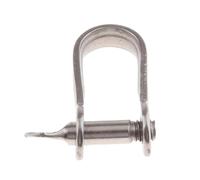 RBoand D Shackle 304 Stainless Steel Compatible With Silver Boat Ship Yachts Marine Supplies(5mm)