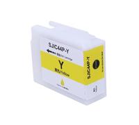 RBoand Ink Cartridge SJIC44P 50ML Compatible With CW C4030 C4030 Label Printer(Y 1PC)