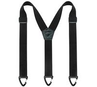 RBOCOTT Hidden Black Braces Suspender for Men Under Clothes with 3 Snap Loop(1.48" Wide)(1)
