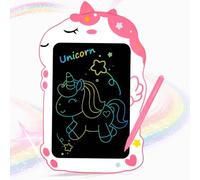Rboxihen Toddler Toys for 3 4 5 6 7 8 Year Old Boys Girls Gifts, LCD Writing Tablet 8.5inch Kids Toys Doodle Board, Pink Color Unicorn Drawing Pad for Kids Boy Girl Birthday Gifts (Pink Color)