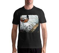 RBOXOP Adam B George Circa Survive Juturna Men's Sports and Leisure Short Sleeve T-Shirt Black