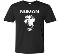 RBOXOP Gary Numan Now Mens Black White Gray T-Shirt Black
