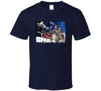RBOXOP Space 1999 Movie T Shirt Navy Blue