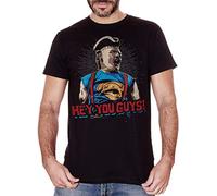 RBOXOP T-Shirt Sloth Goonies Hey Yo Guys Movie Cult Brothers M Black