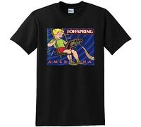 RBOXOP The Offspring T Shirt Americana Vinyl cd Cover Teemall Medium Large or XL Black
