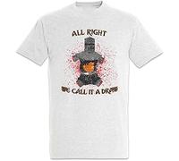 RBOXOP We Call It A Draw T-Shirt Monty Fun Tv Python Black and The Holy Kinght Grail