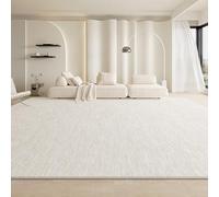 RBQIZVW Short Pile Rugs Living Room Indoor Rug White- Large Rugs for Bedroom 140 x 200 cm Soft Touch Premium Quality Geometric Style Printed Area Rug Modern Floor Carpet Non Shedding