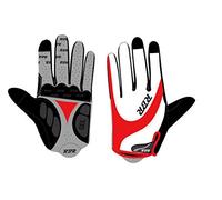 RBR GLM120 Long Gloves, Adults Unisex, Red, M