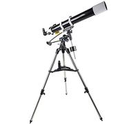 RBSKJ Astronomical Telescope, 80DX Refraction Telescope with Tripod, 90° Zenith Mirror Deep Space Finder Telescope, Watching The Moon Stargazer Kid's Gift