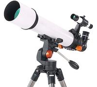 RBSKJ Astronomical Telescope, Refraction Telescope with Tripod, 90° Zenith Mirror Deep Space Finder Telescope, Watching The Moon Stargazer Kid's Gift