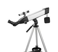 RBSKJ Telescope for Kids Adults, 60mm Aperture 500mm Astronomical Refractor Telescope Full Rotation Eyepiece Telescope for Astronomy with Smartphone Adapter and Tripod to View Moon and Planet