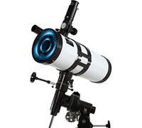 RBSKJ Telescope, Telescopes for Adults Astronomy,Astronomical Reflector Telescope Comes with Tripod with 20mm/12.5mm Eyepiece & Sun Filter and Moonlight Filter (Package 4 A)