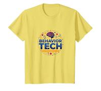RBT Behavior Tech Extraordinaire Appreciation Gift T-Shirt, Kids, Lemon, 12 Years