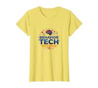 RBT Behavior Tech Extraordinaire Appreciation Gift T-Shirt, Women, Lemon, S