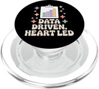 RBT Data Driven Heart Led Retro Behavior Tech Support PopSockets PopGrip for MagSafe