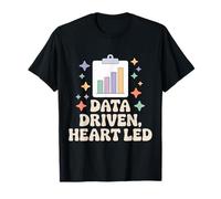 RBT Data Driven Heart Led Retro Behavior Tech Support T-Shirt