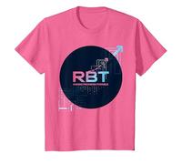 RBT Making Progress Possible Tech Innovation Motivational T-Shirt, Kids, Pink Heather, 12 Years