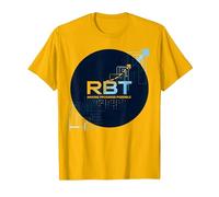 RBT Making Progress Possible Tech Innovation Motivational T-Shirt, Men, Bright Gold, 3XL